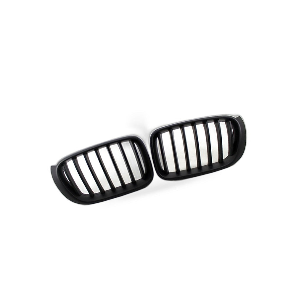 BMW F25 F26 14-16 Front Bumper Grille X3 X4 Single Line Grille [Matte Black Single Line] - BD2