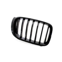 BMW X3 X4 Grille F25 F26 Single Line Glossy Black Tricolor Front Grille - BD1