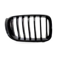 BMW X3 X4 Grille F25 F26 Single Line Glossy Black Tricolor Front Grille - ZT2