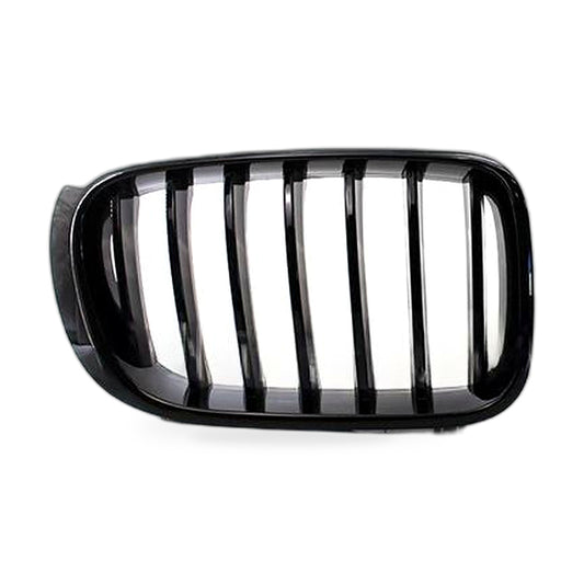 BMW X3 X4 Grille F25 F26 Single Line Glossy Black Tricolor Front Grille - ZT2