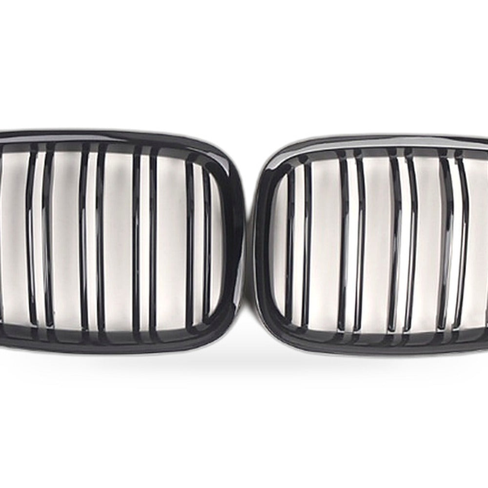 10-16 BMW 5 Series F07 GT Gloss Black Double Line Grille Suitable for 535i 550i - XQ1
