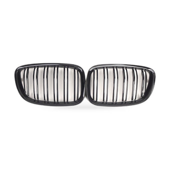 compare product 10-16 BMW 5 Series F07 GT Gloss Black Double Line Grille Suitable for 535i 550i