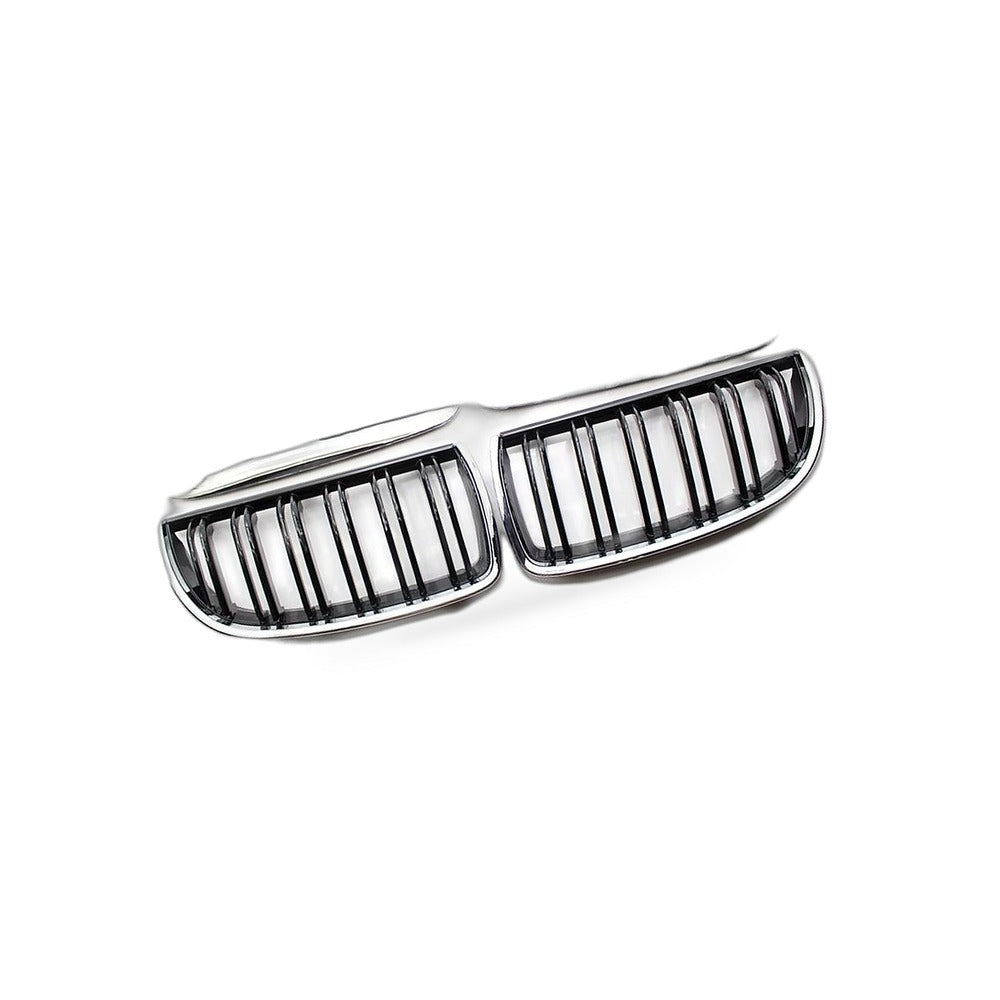 BMW 3 Series E90 E91 06-08 Modified Chrome Double Line Grille Double Bar Grille - BD2