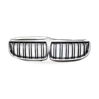 BMW 3 Series E90 E91 06-08 Modified Chrome Double Line Grille Double Bar Grille - ZT2