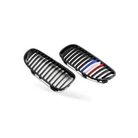 BMW 3 Series Coupe E92 E93 10-14 Gloss Black M-Style Grille Front Face - BD1