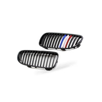 BMW 3 Series Coupe E92 E93 10-14 Gloss Black M-Style Grille Front Face - BD2