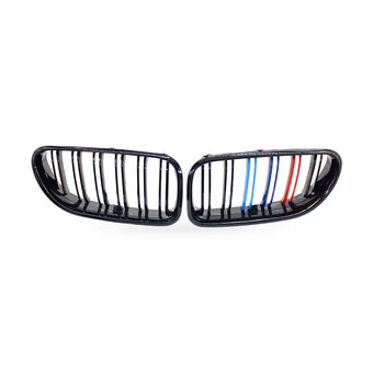 compare product Gloss Black Double Line Grille Suitable for BMW 6 Series F06 F12 F13 2012-2016 M