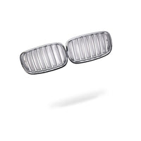 BMW X5 E70 07-13 Modified Front Bumper Grille Intake Grille Mesh Chrome Style - BD2