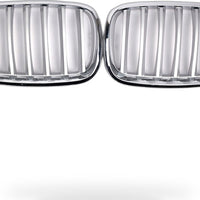 BMW X5 E70 07-13 Modified Front Bumper Grille Intake Grille Mesh Chrome Style - XQ1