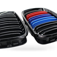 Double Bar Grille Suitable for BMW 3 Series E46 Sedan 02-05 M Style - XQ1