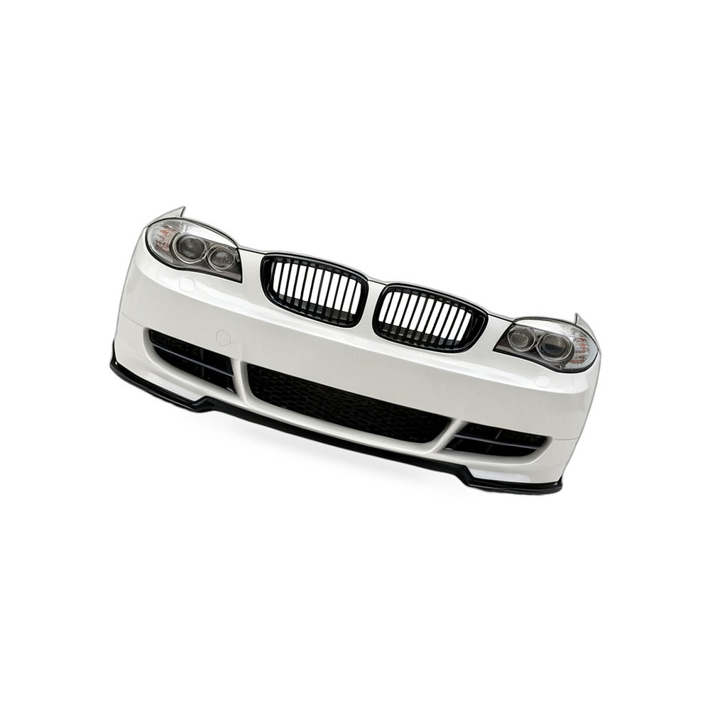 1 Series BMW E81 E87 08-11 Carbon Fiber Dual Line Front Grille Mesh - BD3
