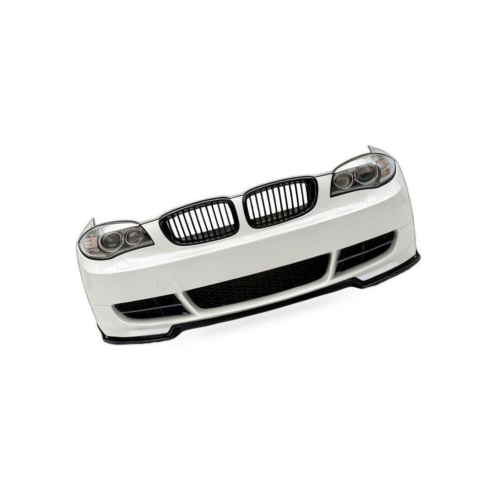 1 Series BMW E81 E87 08-11 Carbon Fiber Dual Line Front Grille Mesh - BD4