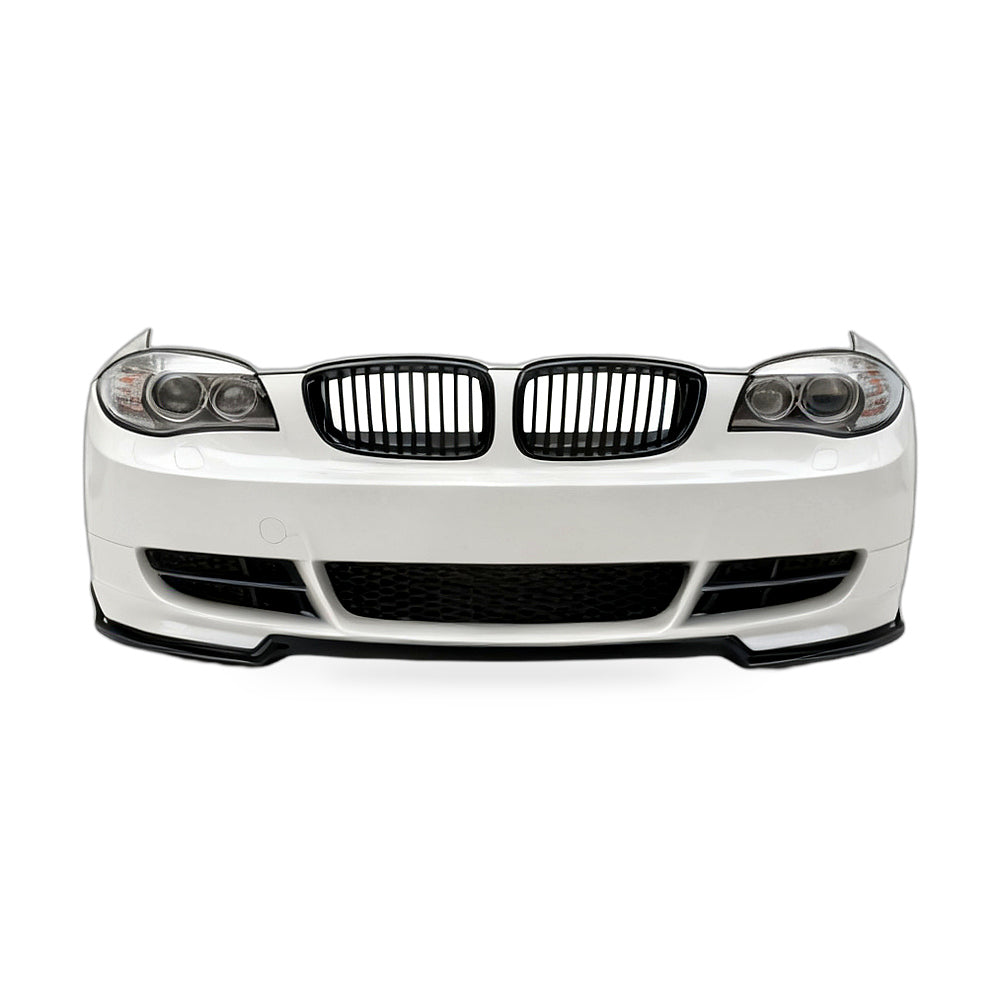 1 Series BMW E81 E87 08-11 Carbon Fiber Dual Line Front Grille Mesh - ZT3