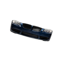 BMW 3 Series E92 M3 06-09 Carbon Fiber Single Line Double Bar Grille Front Face - BD3