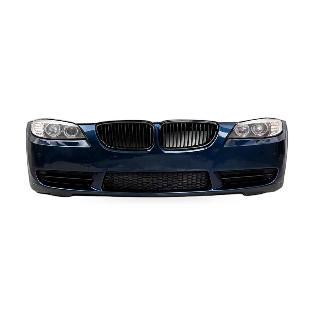 BMW 3 Series E92 M3 06-09 Carbon Fiber Single Line Double Bar Grille Front Face - ZT3