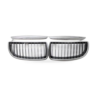 compare product Front Grille Suitable for BMW 3 Series E90 E91 06-08 Gloss Black Carbon GZ.A E90