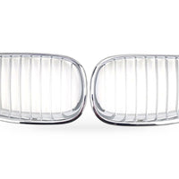 Chrome Front Bumper Grille Suitable for BMW 5 Series E60 E61 2.5 3.0 04-09 N52 - XQ1