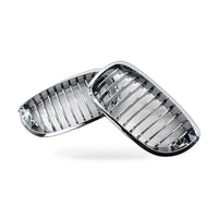 Chrome Plated Front Grille Suitable for BMW 3 Series E46 Coupe 325i 330i 328i - ZT2