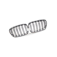BMW 1 Series F20 Chrome Double Line Gloss Black Grille Suitable for 11-14 - BD2