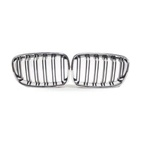 BMW 1 Series F20 Chrome Double Line Gloss Black Grille Suitable for 11-14 - ZT2