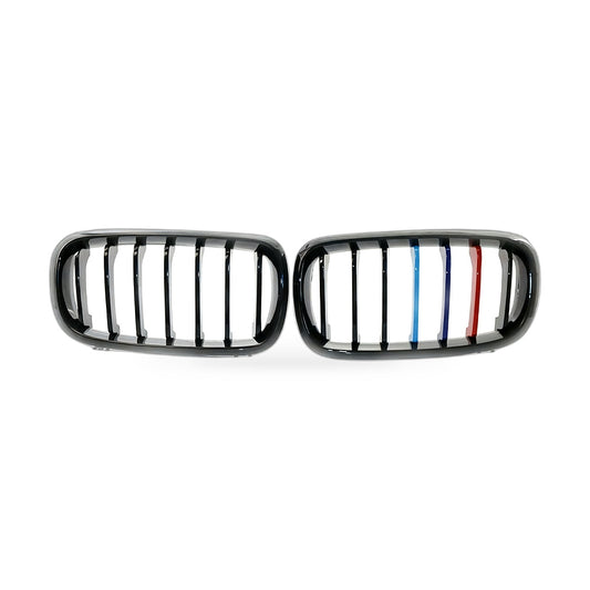 Gloss Black M-Style Grille Suitable for BMW X5 F15 X6 F16 14-17 GZ.A-F15-LK-LM - ZT2