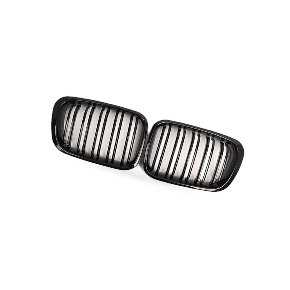 Front Grille Mesh Suitable for BMW 3 Series E46 Sedan 1998-2001 Matte Black - BD1