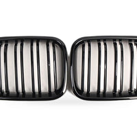 Front Grille Mesh Suitable for BMW 3 Series E46 Sedan 1998-2001 Matte Black - XQ1