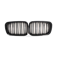 Front Grille Mesh Suitable for BMW 3 Series E46 Sedan 1998-2001 Matte Black - ZT2