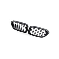 Front Bumper Grille Suitable for BMW 5 Series G30 G38 2017-2019 Matte Black Dual - BD1