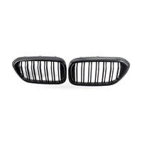 Front Bumper Grille Suitable for BMW 5 Series G30 G38 2017-2019 Matte Black Dual - ZT2
