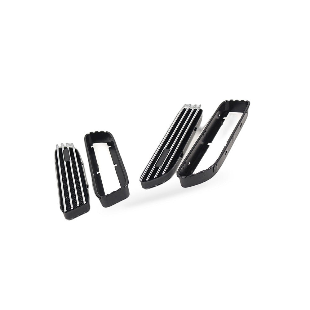 Fender Vent Grille Suitable for BMW 3 Series M3 E46 2001-2006 Chrome Side Air - BD4