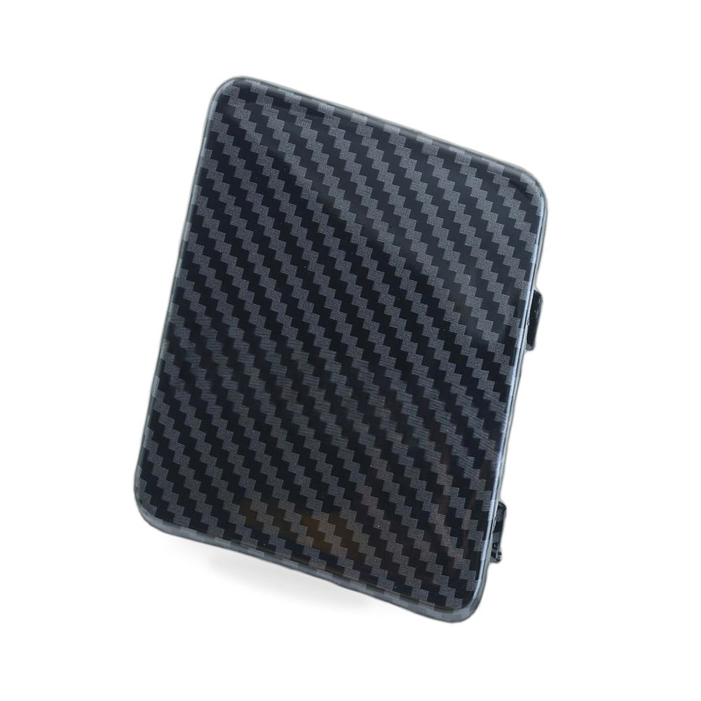 Front Tow Hook Cover Suitable for Nissan Sylphy 12-15 Sentra 13-15 Carbon Fiber - BD3