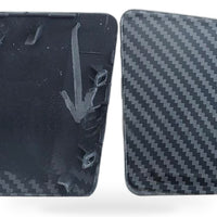 Front Tow Hook Cover Suitable for Nissan Sylphy 12-15 Sentra 13-15 Carbon Fiber - XQ1