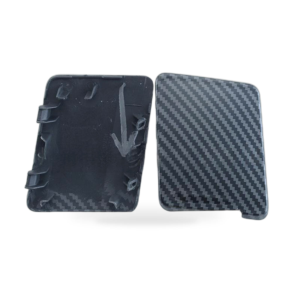 Front Tow Hook Cover Suitable for Nissan Sylphy 12-15 Sentra 13-15 Carbon Fiber - ZT2