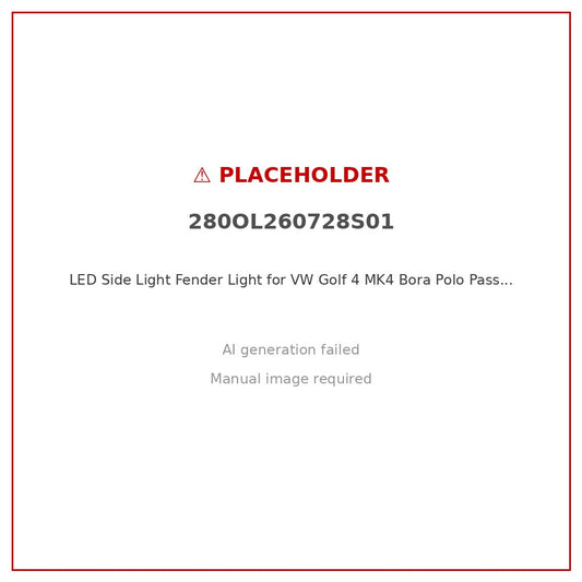 LED Side Light Fender Light Suitable for VW Golf 4 MK4 Bora Polo Passat B5 - ZT2