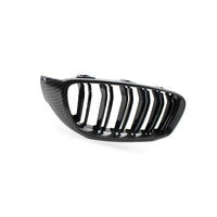 Grille Suitable for BMW 4 Series F32 2014-2016 Carbon Pattern Gloss Black Double - BD3