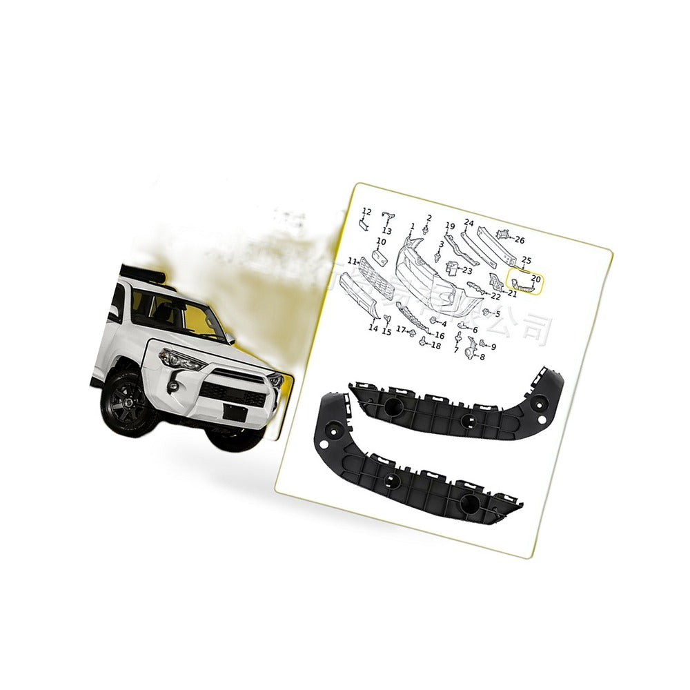 Front Bumper Bracket Suitable for Toyota 4Runner 4.0L 14-21 52115-35153 - BD3
