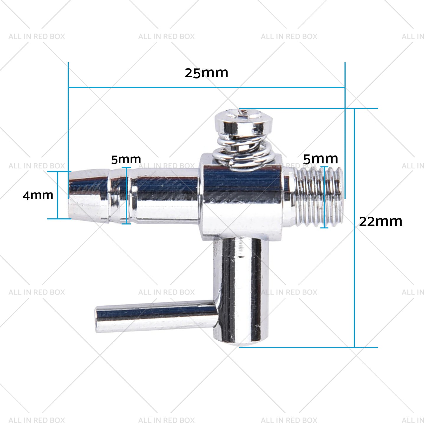 {{ 4mm Air Flow Distributor Controller Valves for Aquarium Fish Tank Pond Pump Hose }} - Buy Car Parts Online at {{ Kaka Auto Parts }}.