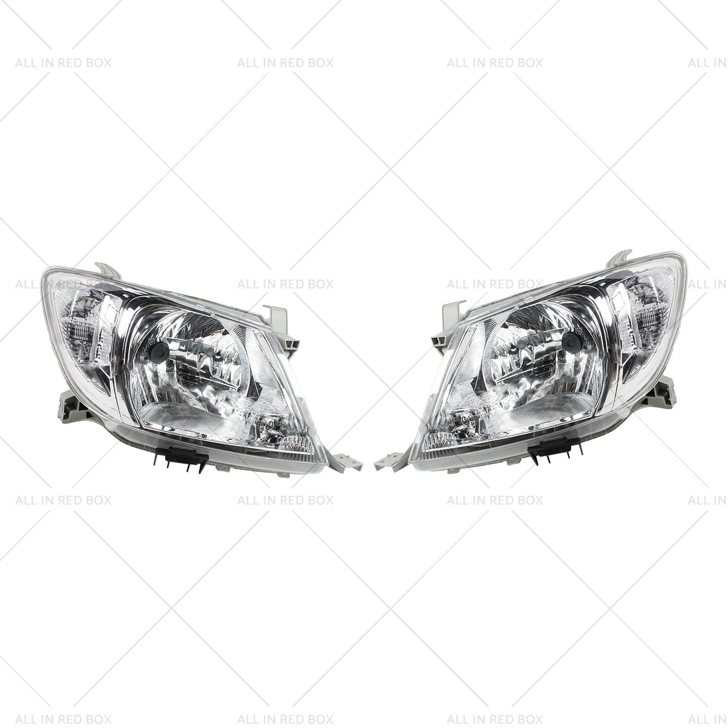 {{ Pair LHRH Head Light Lamps Suitable for Toyota Hilux Ute 2008-2012 2WD 4WD }} - Buy Car Parts Online at {{ Kaka Auto Parts }}.