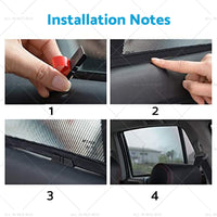 {{ Window Magnetic Mesh Sun Blind Shade Suitable for MG ZS ZST ZS EV 2018-23 }} - Buy Car Parts Online at {{ Kaka Auto Parts }}.