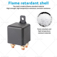 {{ 12V DC 250A Continuous Relay Heavy Duty 5 Pin Power Switch for Truck Boat Marine }} - Buy Car Parts Online at {{ Kaka Auto Parts }}.