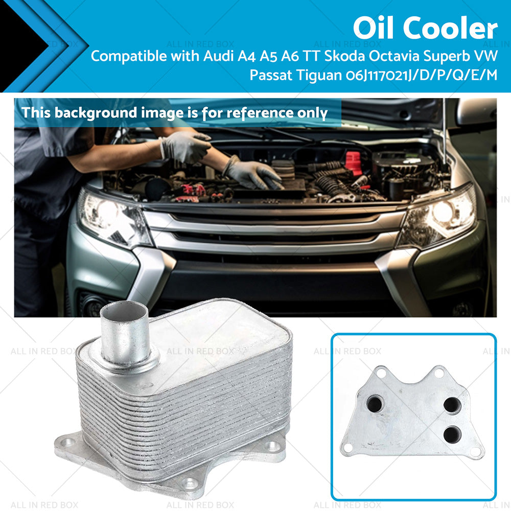 {{ Oil Cooler Suitable for VW Passat Tiguan Audi A4 A5 A6 TT Skoda Octavia Superb }} - Buy Car Parts Online at {{ Kaka Auto Parts }}.
