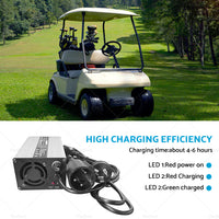 {{ 48V or 6A Snap Head 3Pin Plug Golf Cart Battery Charger Suitable For EZ-GO TXT Club }} - Buy Car Parts Online at {{ Kaka Auto Parts }}.