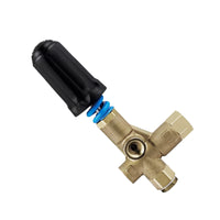 1x Pressure Washer Unloader Valve 40LPM 4050PSI 3/8 inch Ends 90 Degree