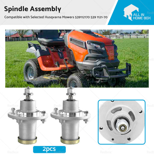 {{ 2x Spindle Assembly Suitable For Selected Husqvarna Mowers 539112170 539 1121-70 }} - Buy Car Parts Online at {{ Kaka Auto Parts }}.