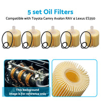{{ 5PCS Oil Filter 04152-YZZA1 Suitable For Toyota Camry Kluger RAV 4 Lexus IS300h }} - Buy Car Parts Online at {{ Kaka Auto Parts }}.