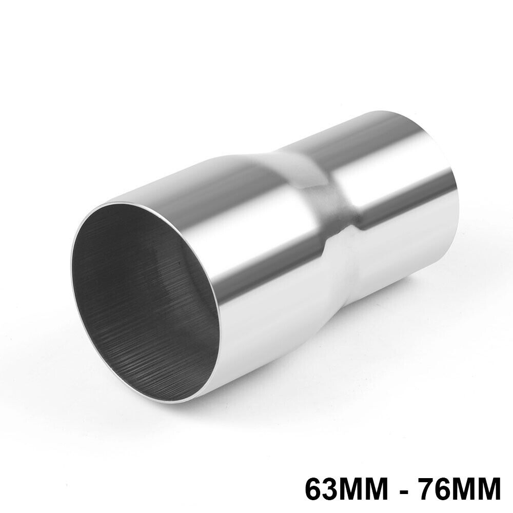Steel Exhaust Pipe Adapter Reducer 2 to 3 Inch OD Suitable For 2.25 / 2.5 / 3 Inch Tubes