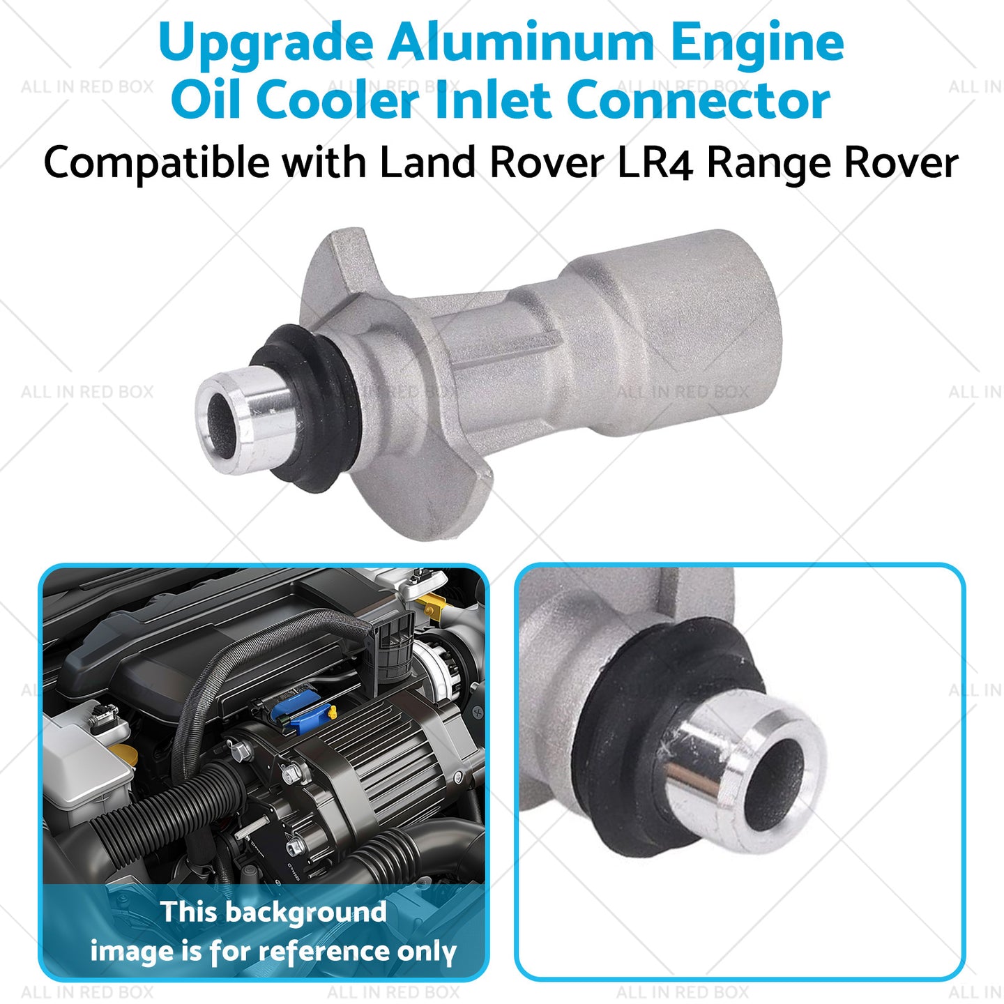 {{ Aluminum Engine Oil Cooler Pipe Suitable for Land Rover LR4 Range Rover Sport }} - Buy Car Parts Online at {{ Kaka Auto Parts }}.