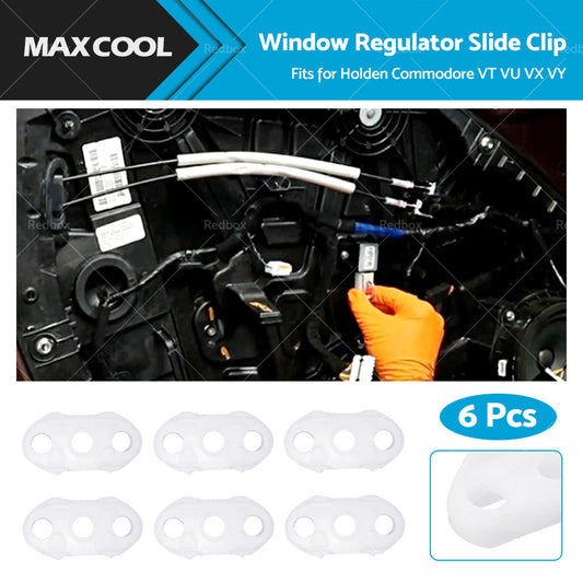 {{ 6 x Window Regulator Slide Clip Fits for Holden Commodore VT VU VX VY 20369895 }} - Buy Car Parts Online at {{ Kaka Auto Parts }}.