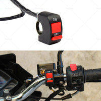 {{ 2PCS Universal Motorcycle ATV Bike Handlebar Light Switch ON OFF Button }} - Buy Car Parts Online at {{ Kaka Auto Parts }}.